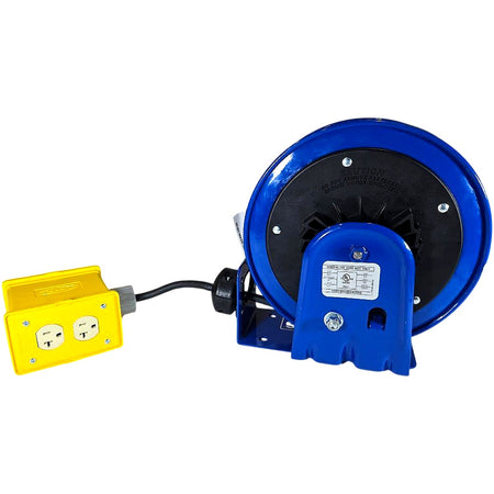 Cox Reels PC10-3012-B Retractable Extension Cord Reel