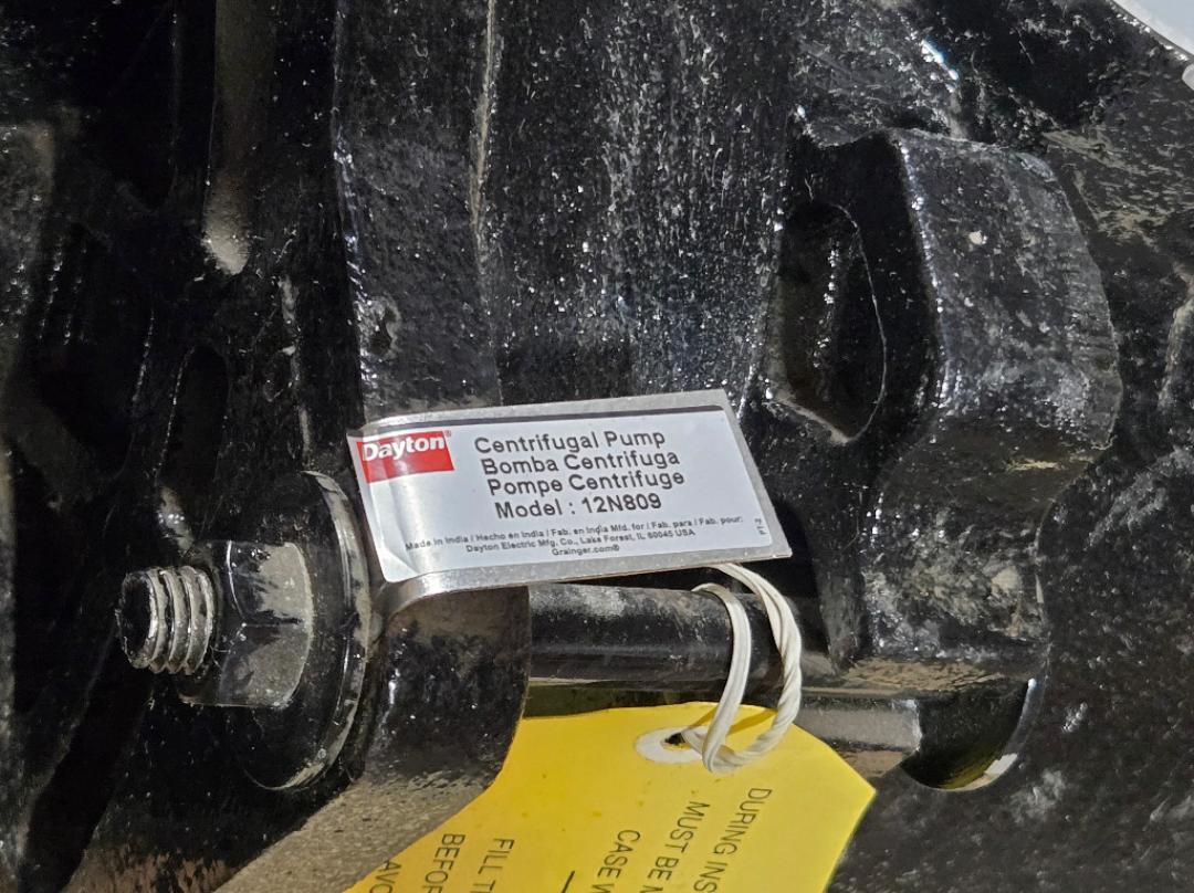 Dayton 12N809 self-priming centrifugal trash pump