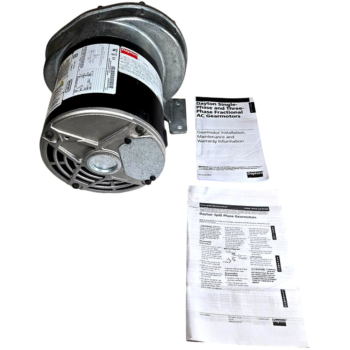 Dayton 1LPU5A AC Gearmotor