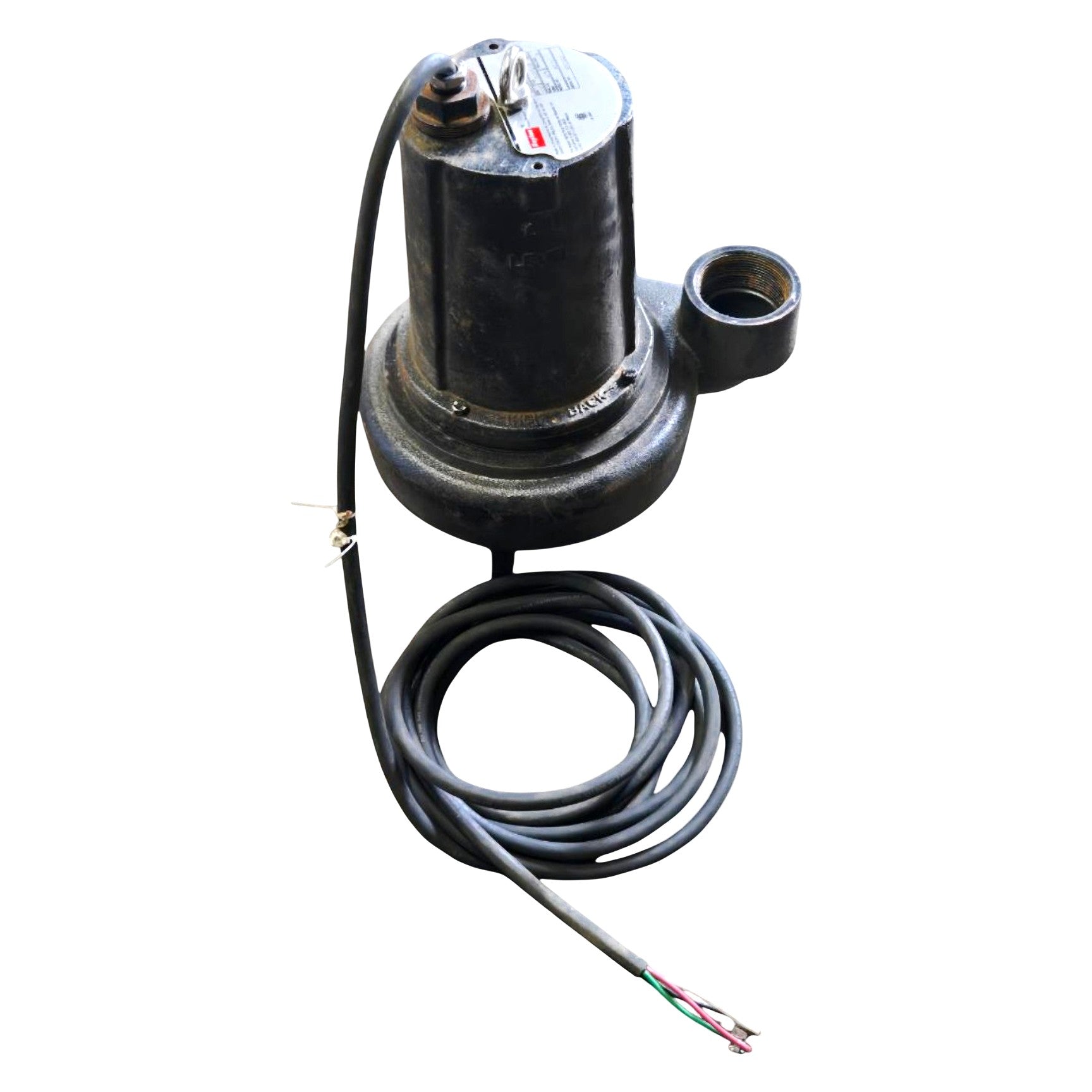 Dayton 4LE18 submersible sewage ejector pump