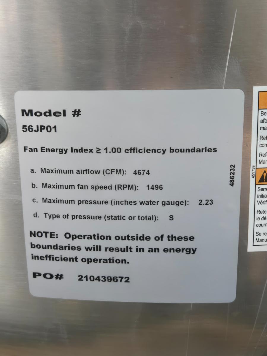 Dayton 56JP01 Centrifugal Upblast Roof Exhaust Fan