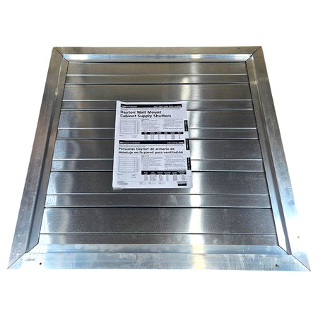 Dayton 5NKN6 wall mount shutter damper