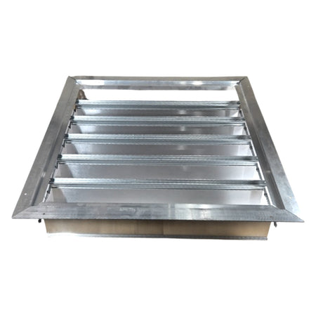Dayton 5NKN6 wall mount shutter damper