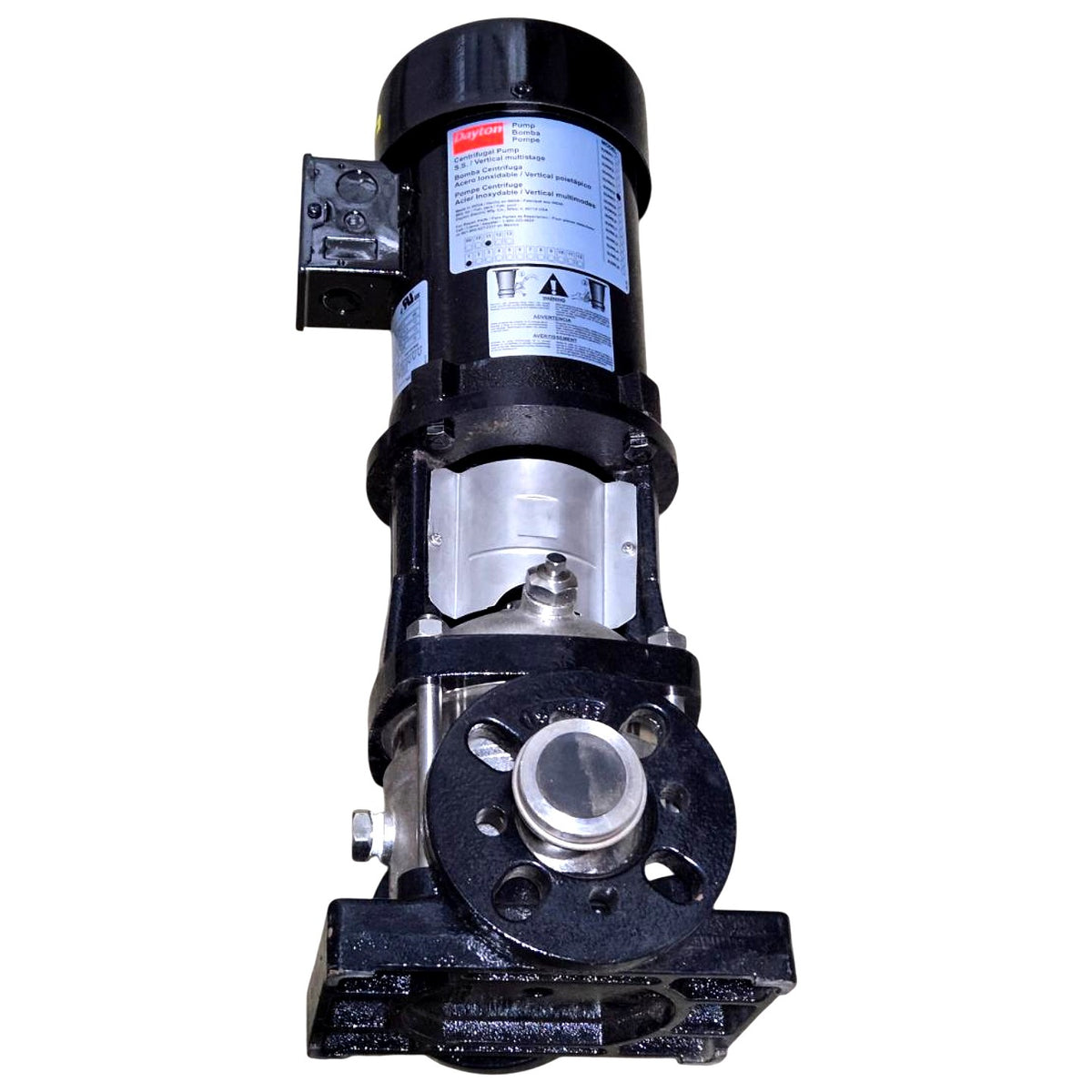 Dayton 5UWK6 vertical multistage centrifugal pump