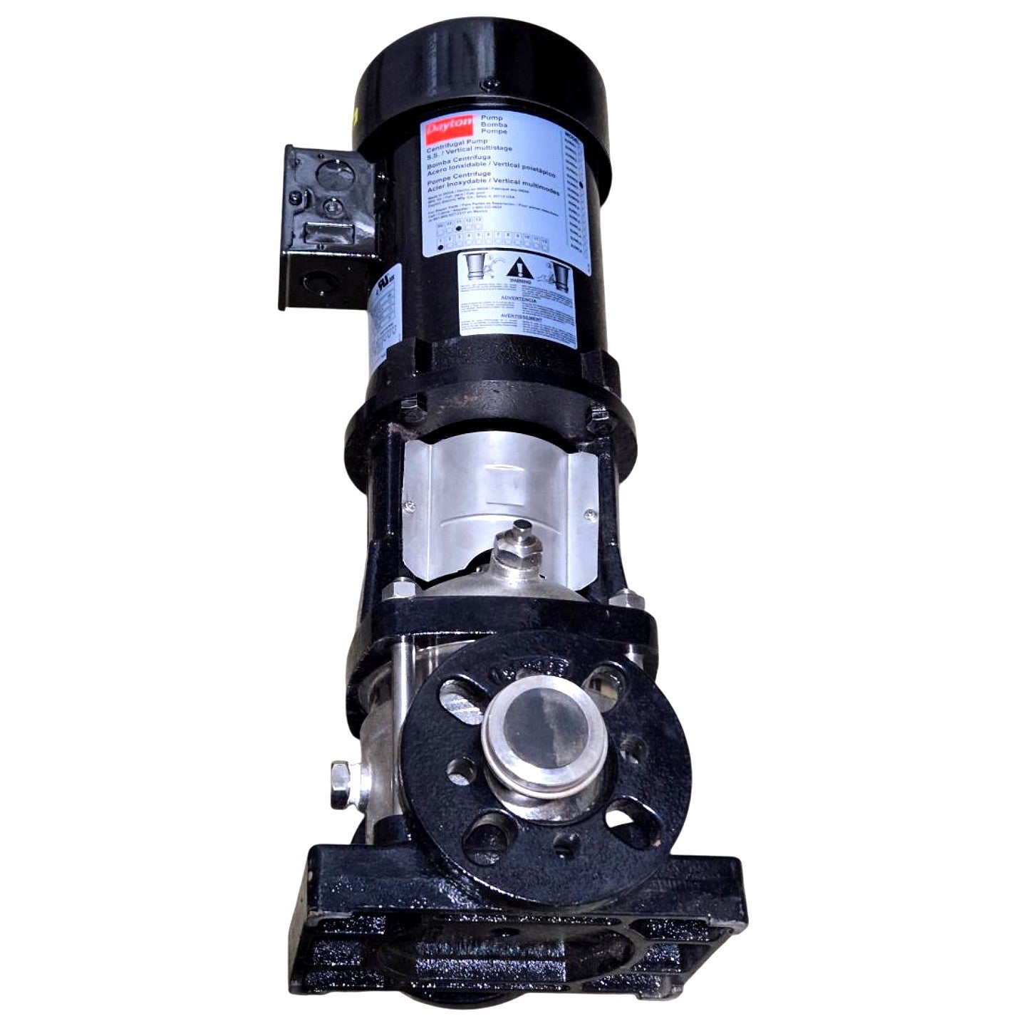 Dayton 5UWK6 vertical multistage centrifugal pump