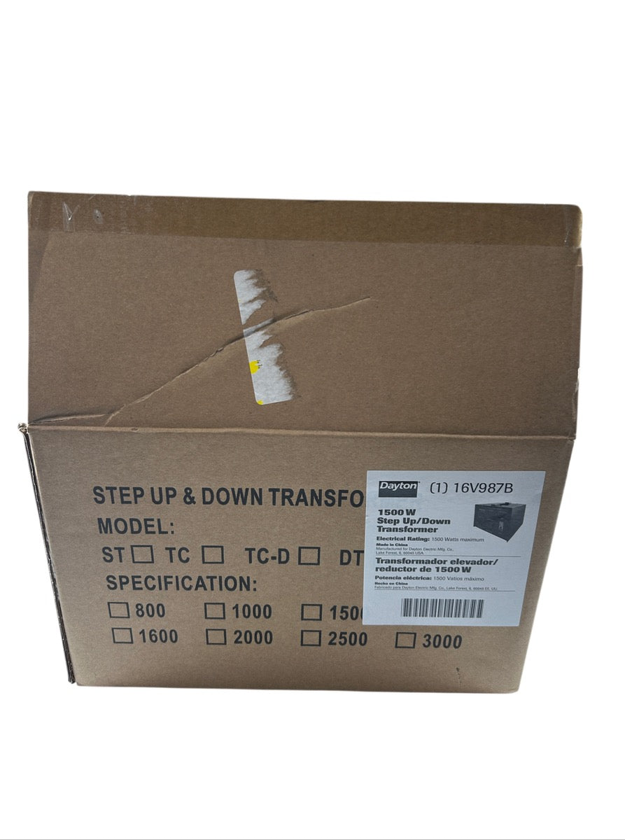 Dayton 6V987 step up/down voltage transformer
