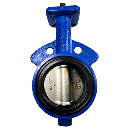 DelVal 50040241B1B0 4" wafer butterfly valve