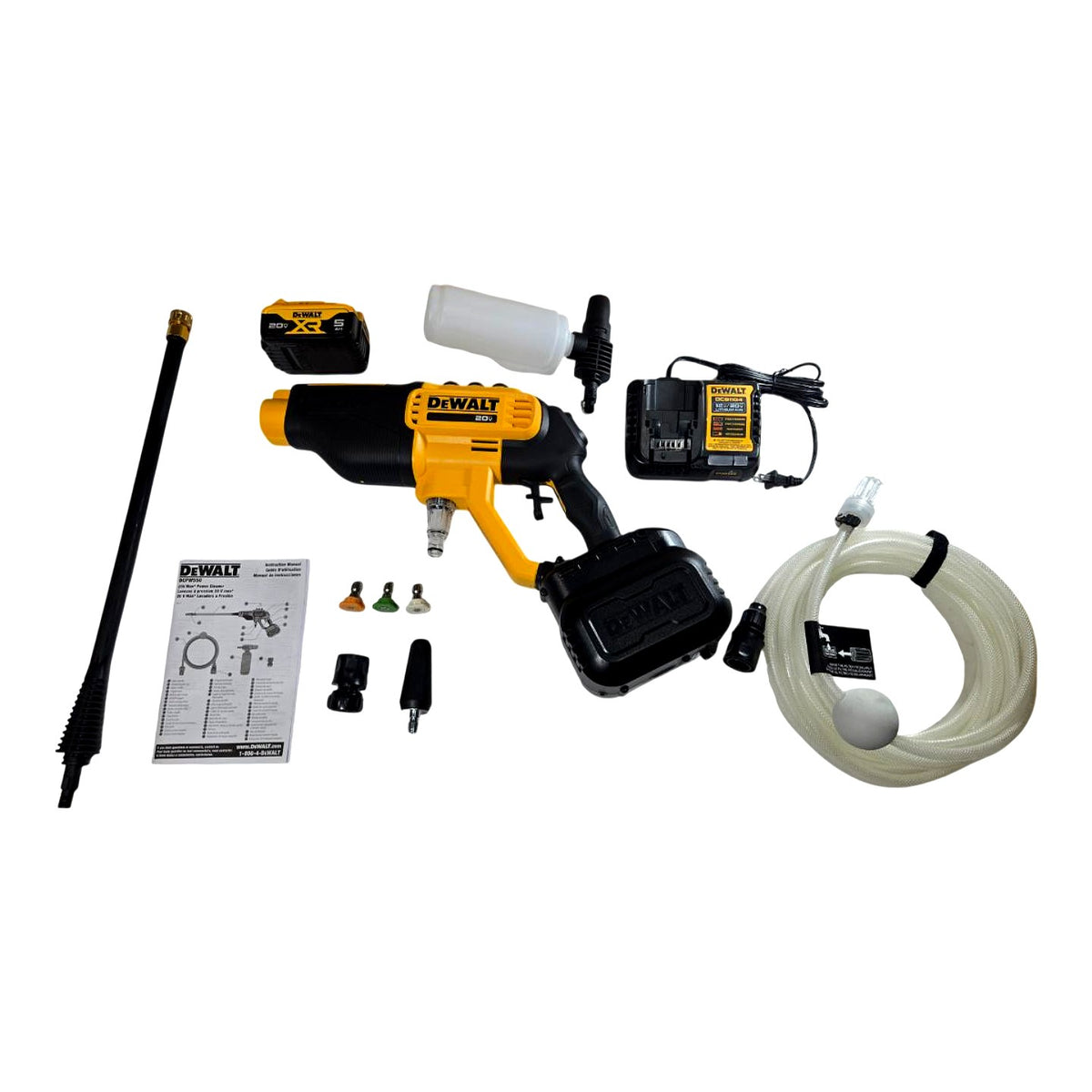Dewalt DCPW550P1 cordless power cleaner kit