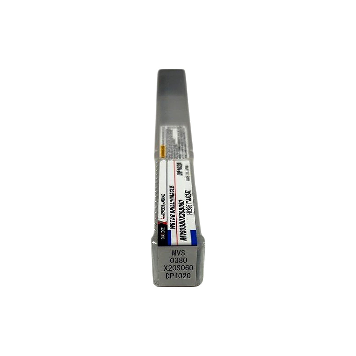 Dia Edge Mitsubishi MVS0380X20S060 carbide twist drill