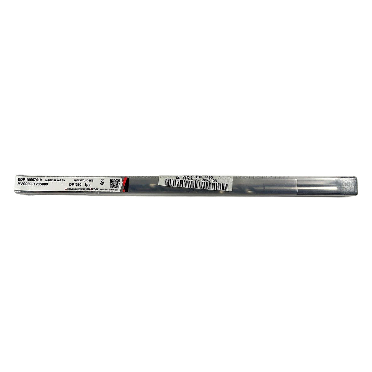 Dia Edge Mitsubishi MVS0690X20S080 solid carbide drill bit