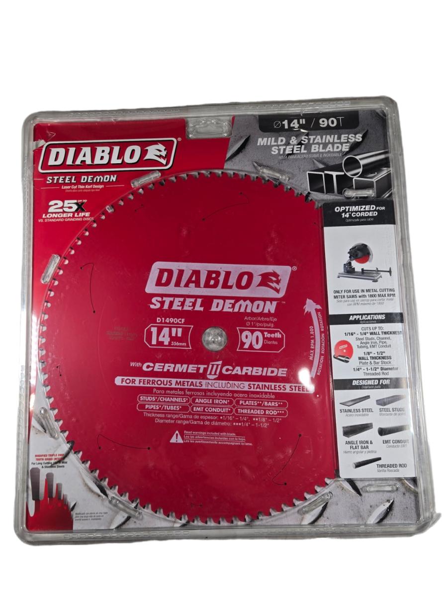 DIABLO D1490CF ferrous metal cutting circular saw blade
