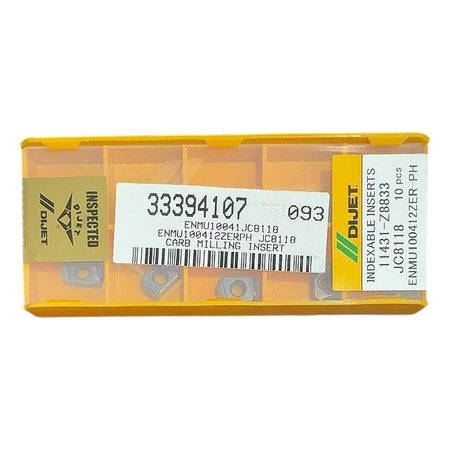 DIJET ENMU100412ZER-PH carbide milling insert