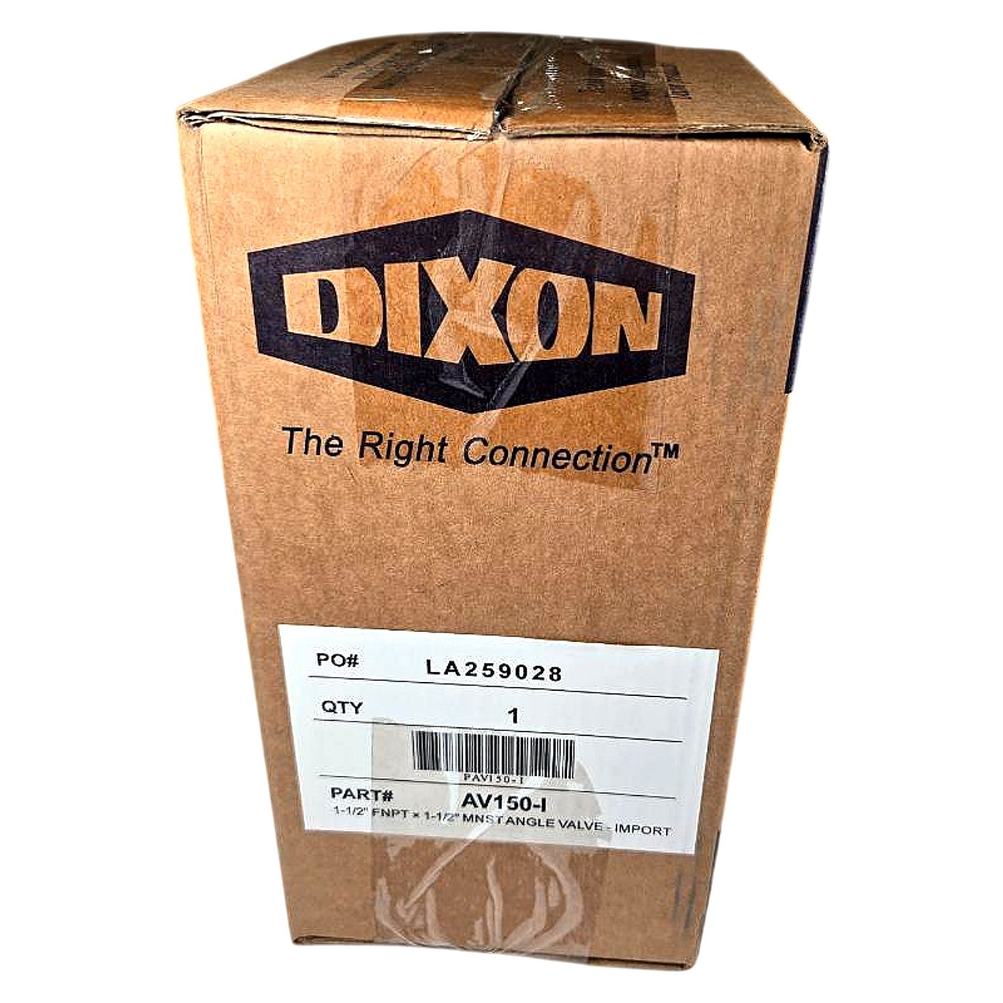 Dixon AV150-I brass angle hose valve
