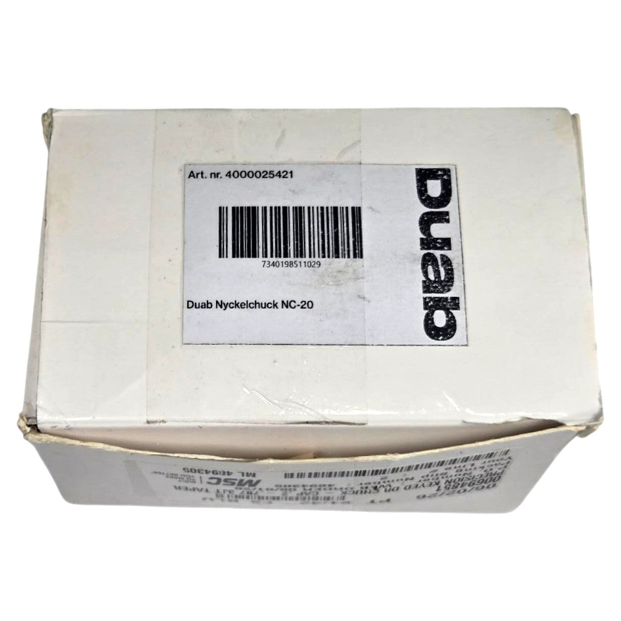 Duab NC-20 keyed drill chuck