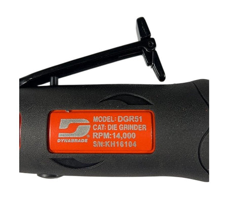 Dynabrade DGR51 right angle air die grinder
