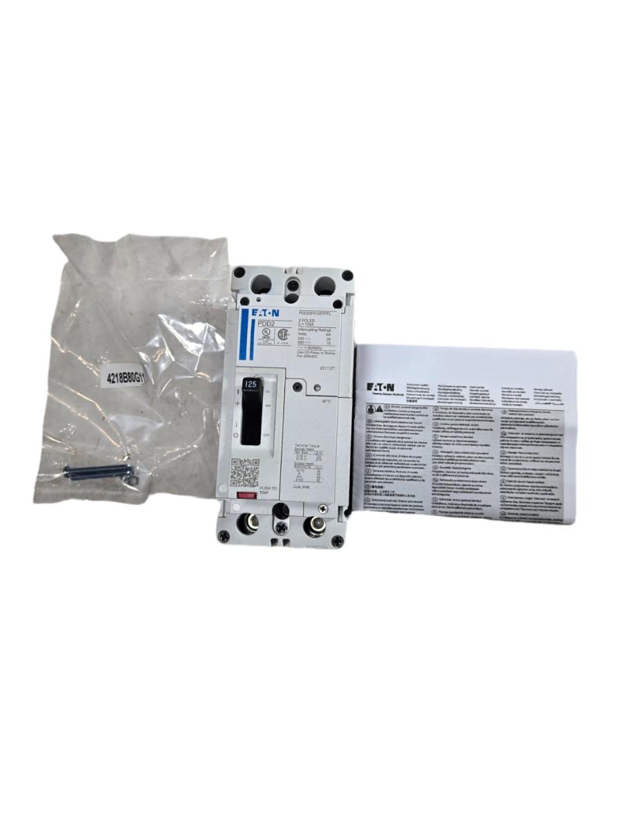 Eaton PDD22F0125TFFL molded case circuit breaker