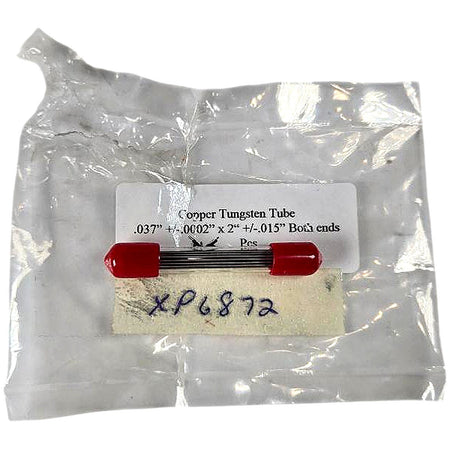 EDM XP6872 copper tungsten EDM tube electrodes