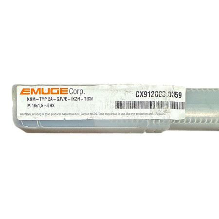 Emuge CX912003.0359 M16x1.5 6HX TiCN spiral flute tap