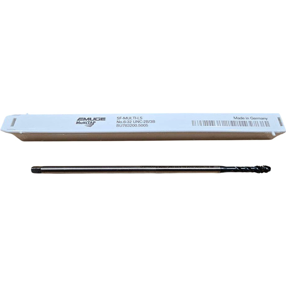 EMUGE No. 6-32 Spiral Flute Tap