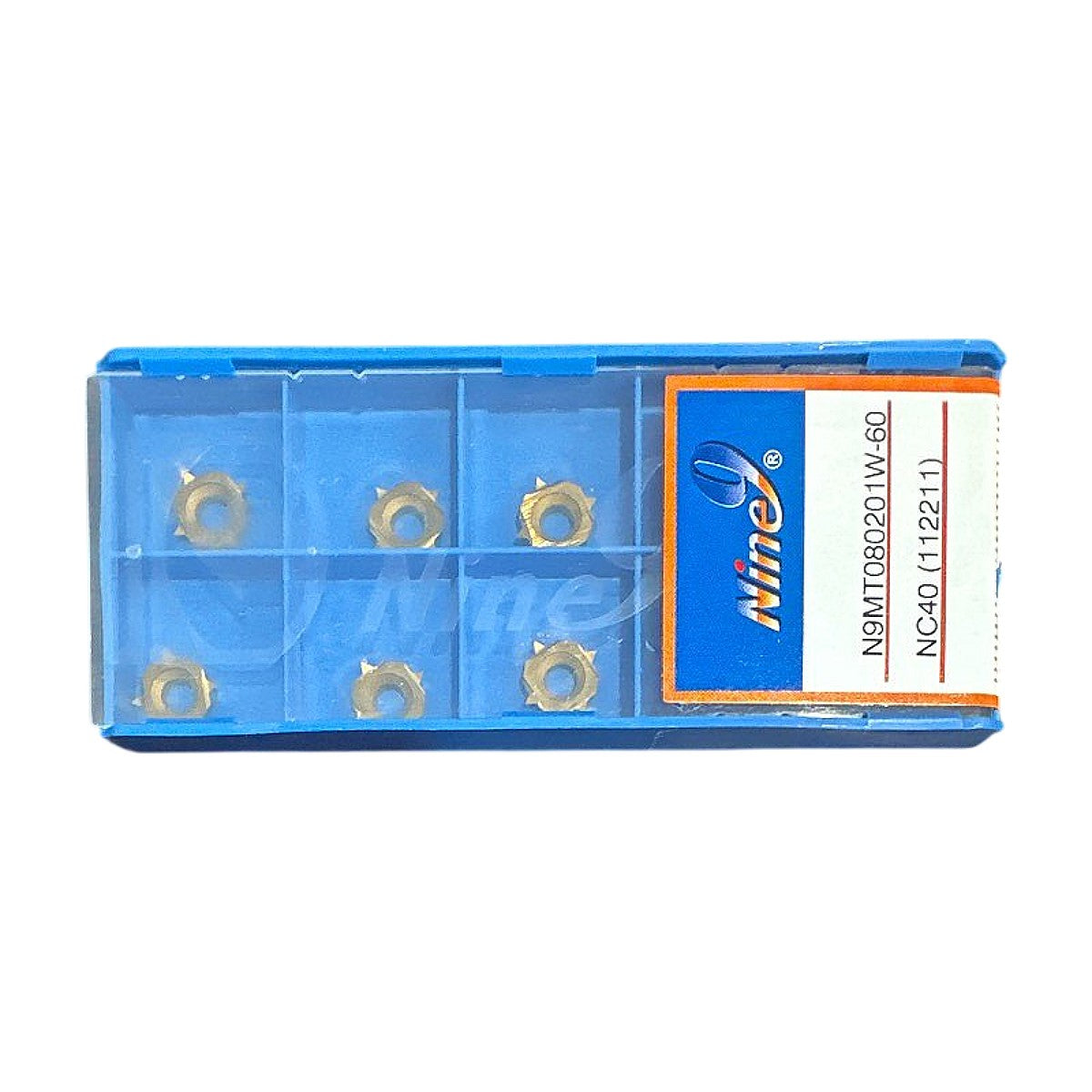 Everede Tool N9MT080201W-60-NC40 carbide threading insert