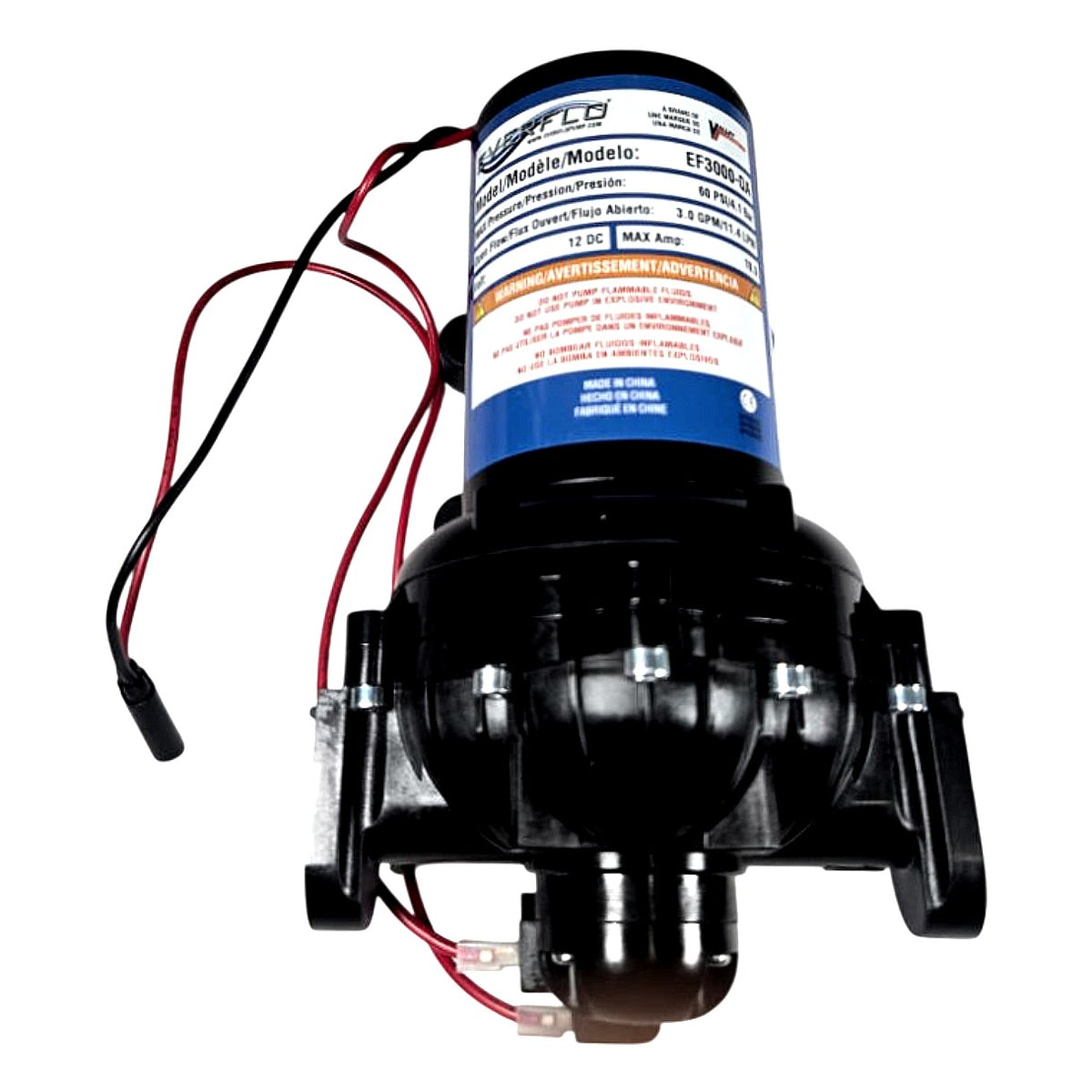 Everflo EF3000-QA-BOX diaphragm sprayer pump