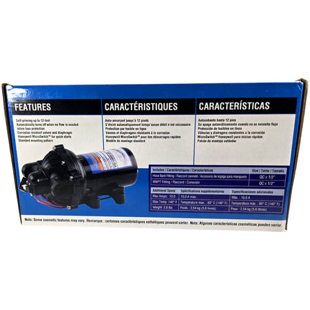 Everflo EF3000-QA-BOX diaphragm sprayer pump