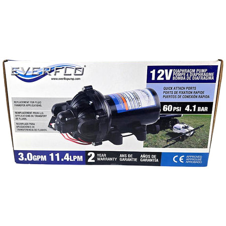 Everflo EF3000-QA-BOX diaphragm sprayer pump
