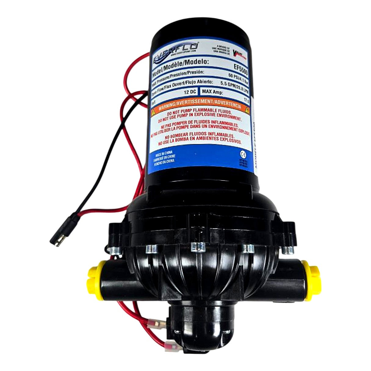 Everflo EF5500-BOX diaphragm sprayer pump