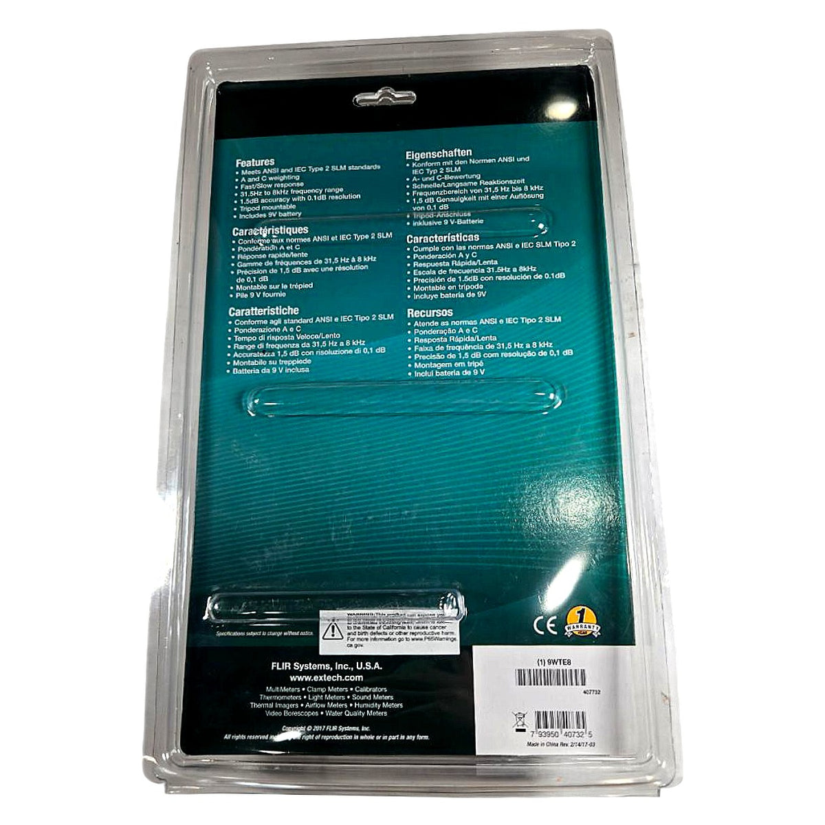 Extech 407732 Sound Level Meter