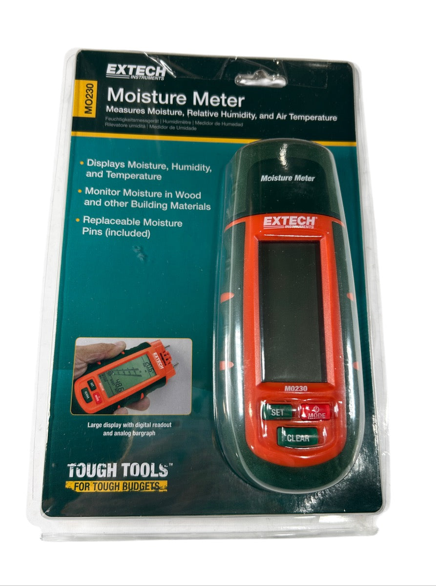 extech MO230 pin-type moisture meter