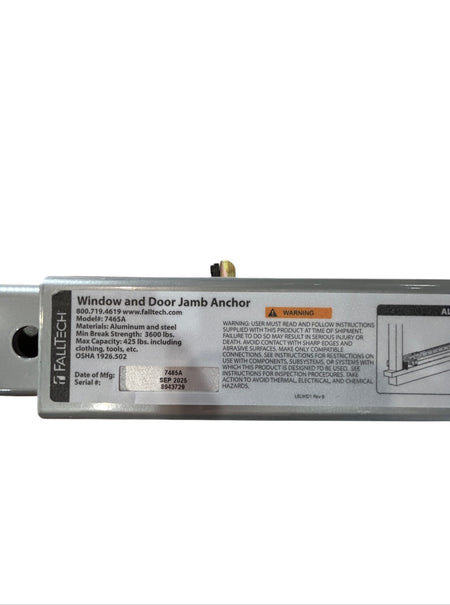 Falltech 7465A window door jamb anchor