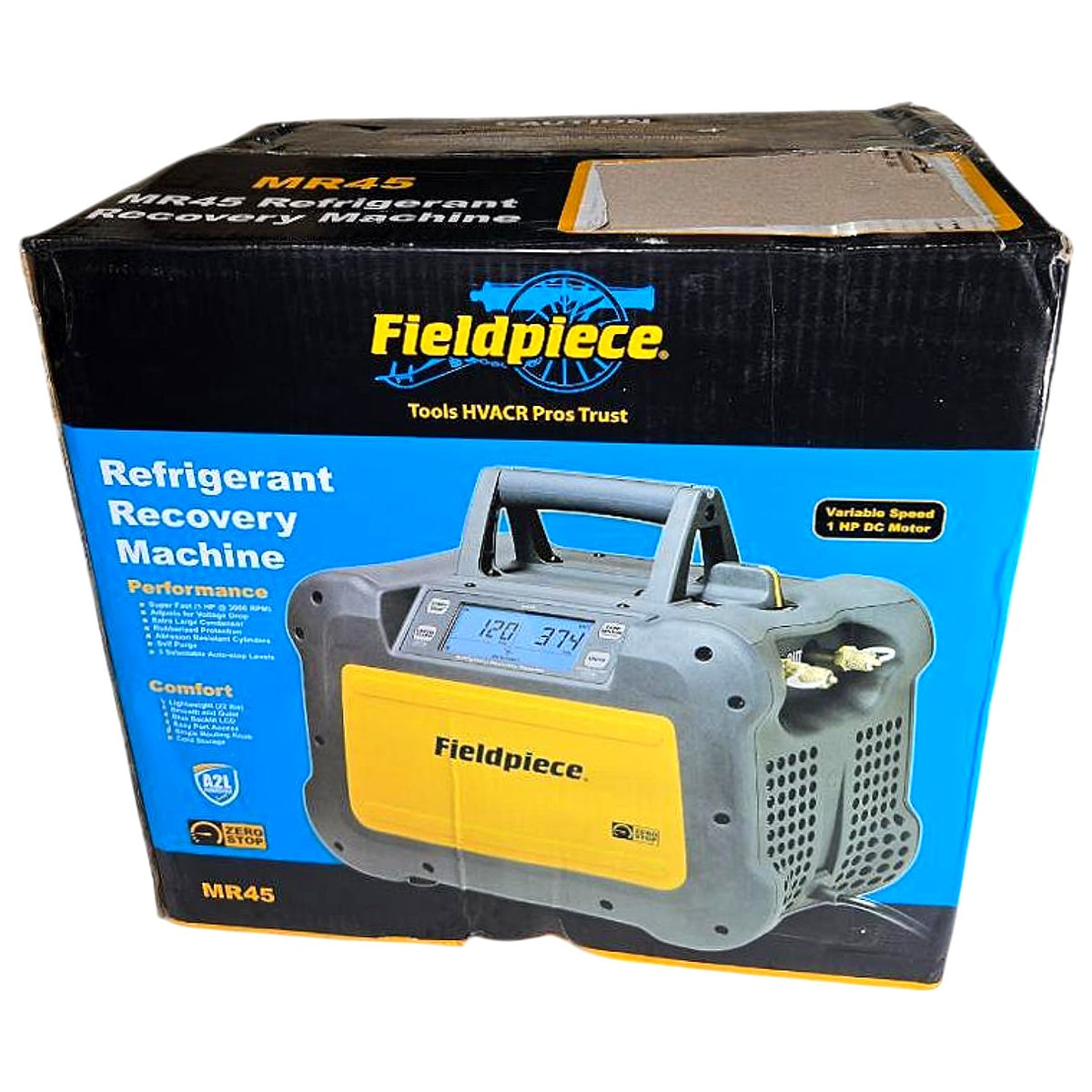 Fieldpiece MR45 refrigerant recovery machine