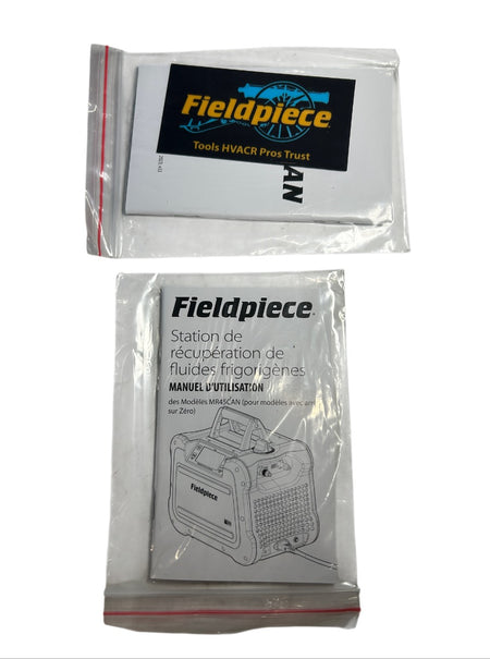 Fieldpiece MR45CAN Refrigerant Recovery Machine