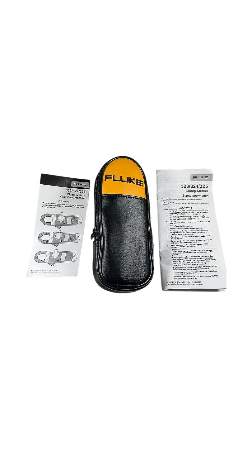 Fluke 323 true-rms clamp meter