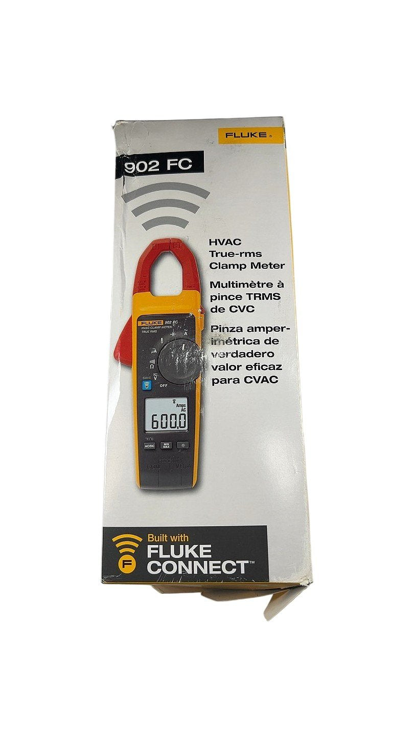Fluke 902 FC HVAC true-rms clamp meter