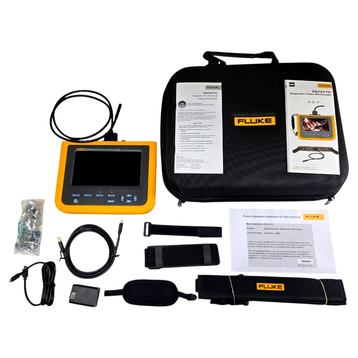 Fluke FLK-DS703 FC diagnostic video borescope