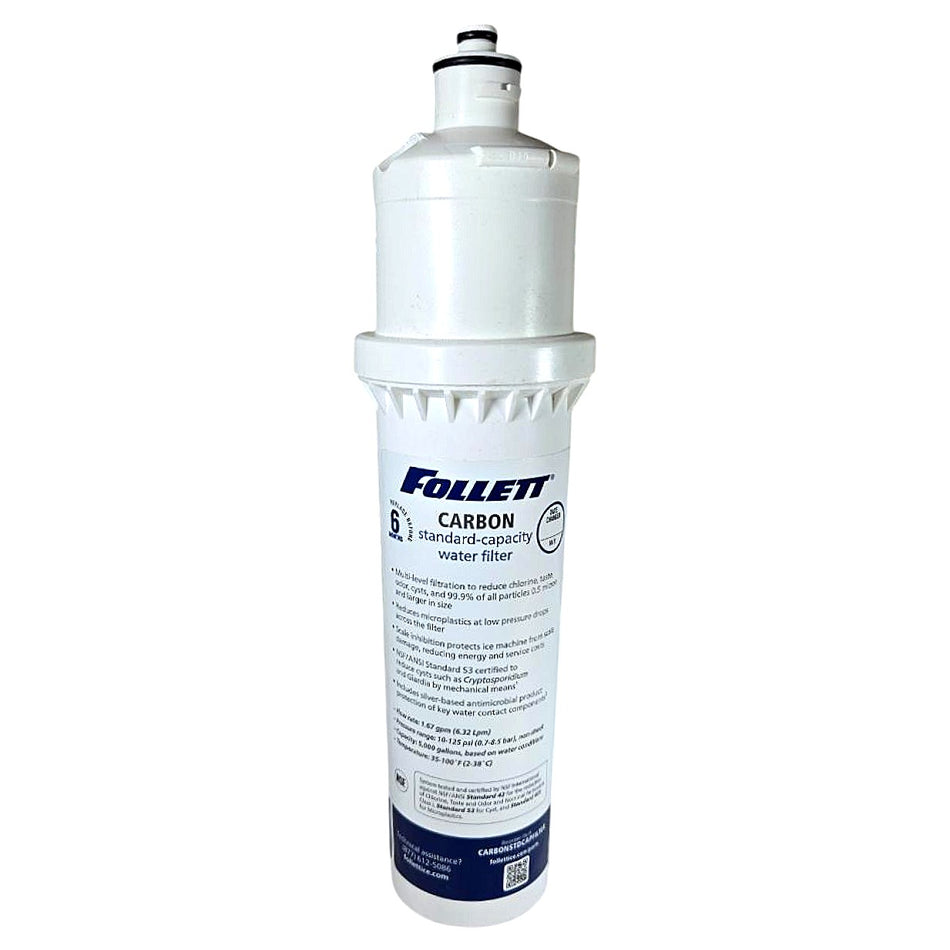 Follett CARBONSTDCAPFILTER carbon water filter cartridge
