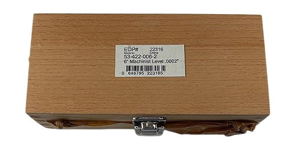 Fowler 53-422-006-2 precision machinist level