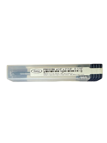 Fraisa P5810186 carbide ball end mill