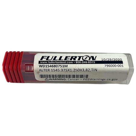 Fullerton WD154680751M carbide spot drill