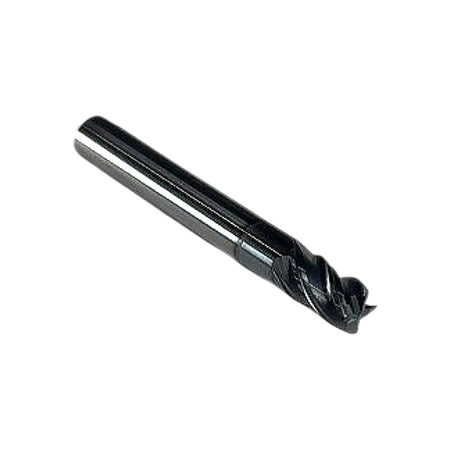 Garr 50490 V4-R 1/4x2 4FL carbide corner radius end mill