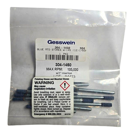 Gesswein 304-1450 mounted abrasive stones