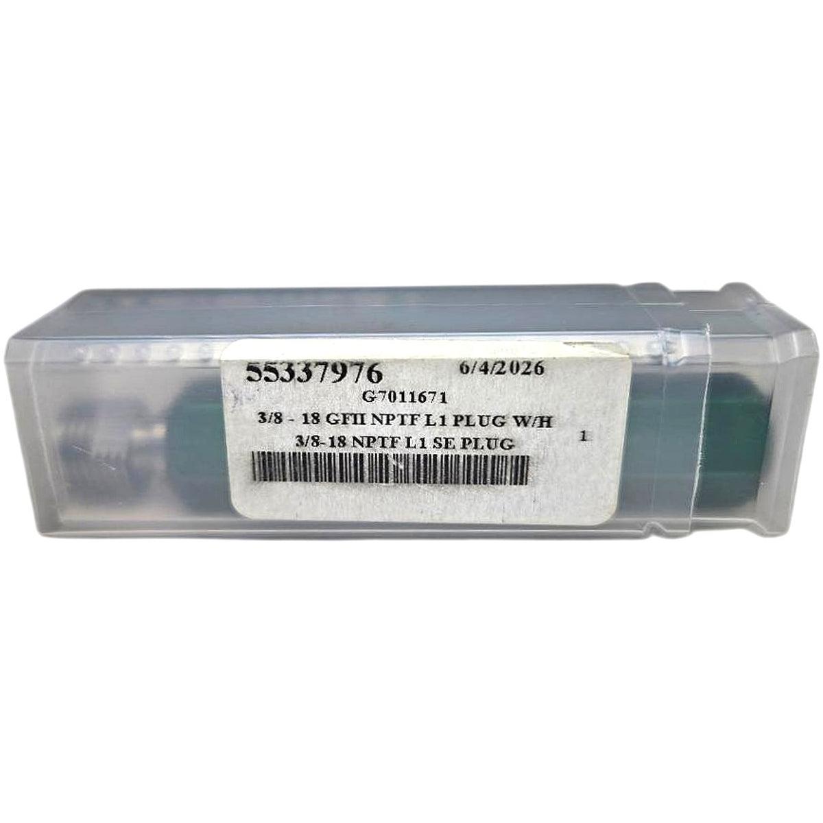 GF Gage G7011671 pipe thread plug gage