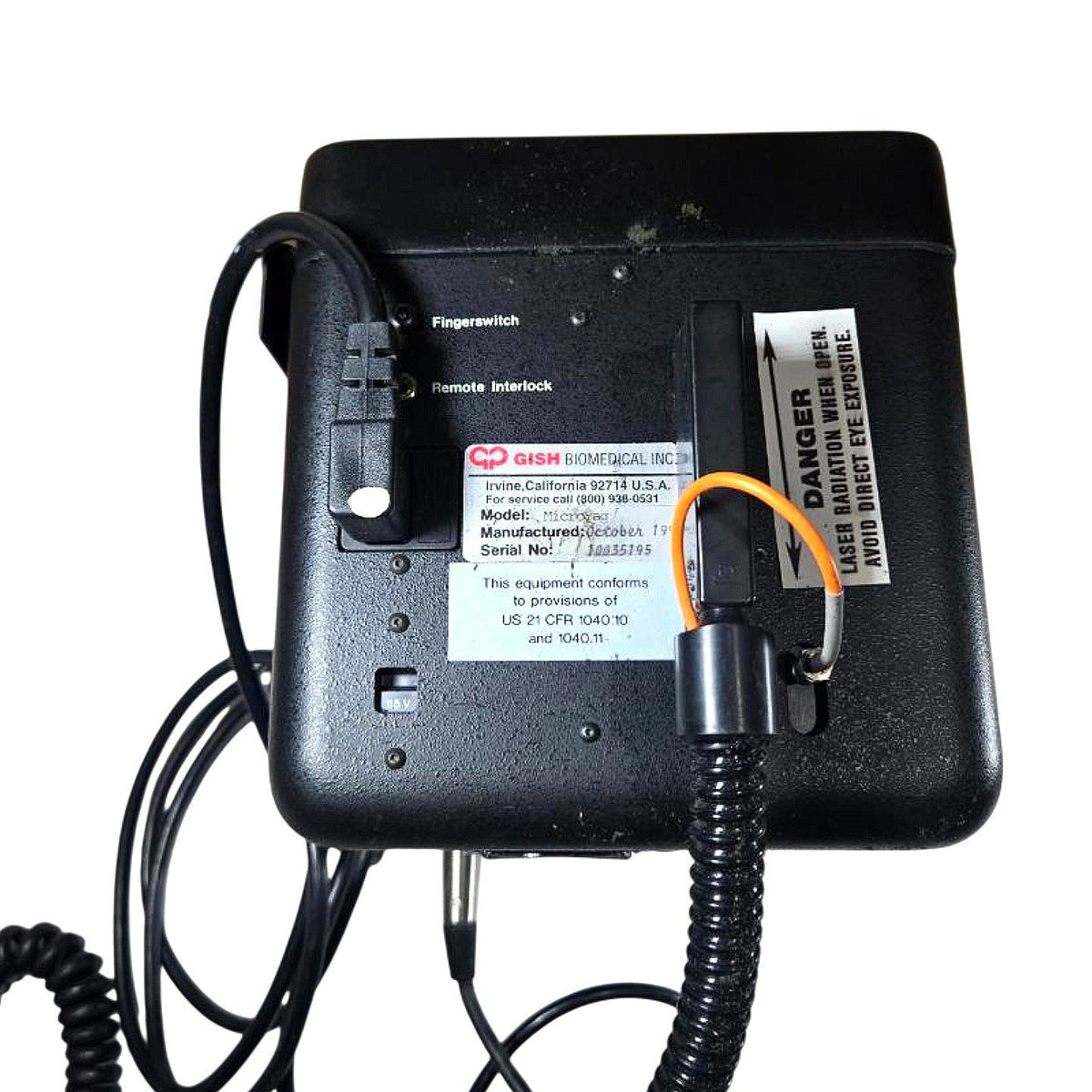 Gish MicroYag Nd:YAG ophthalmic laser system