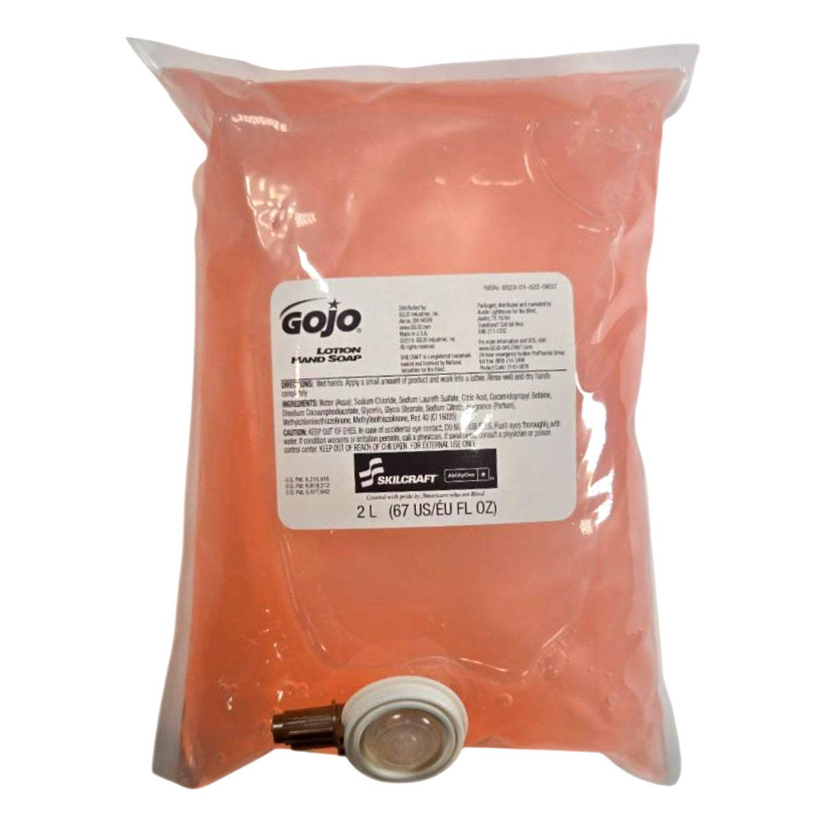 Gojo 8520015220837 lotion hand soap refill