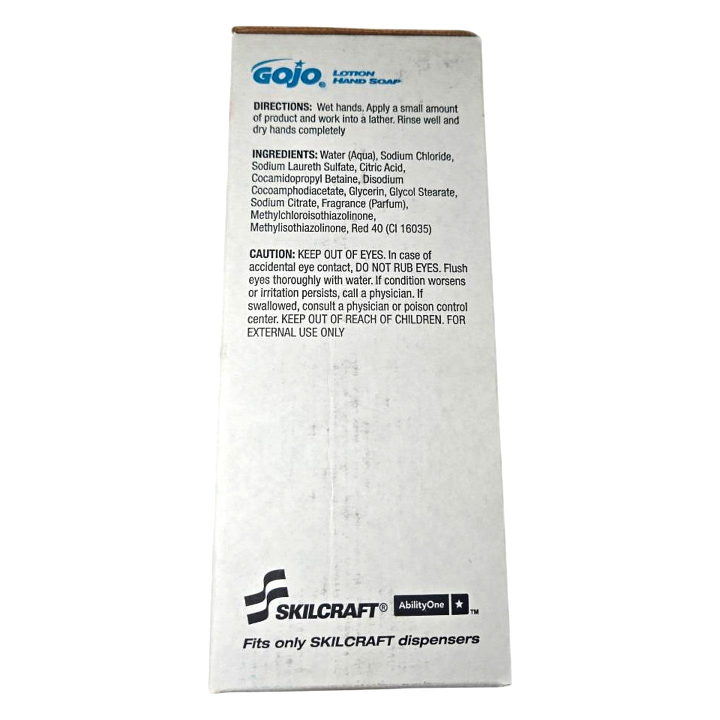 Gojo 8520015220837 lotion hand soap refill