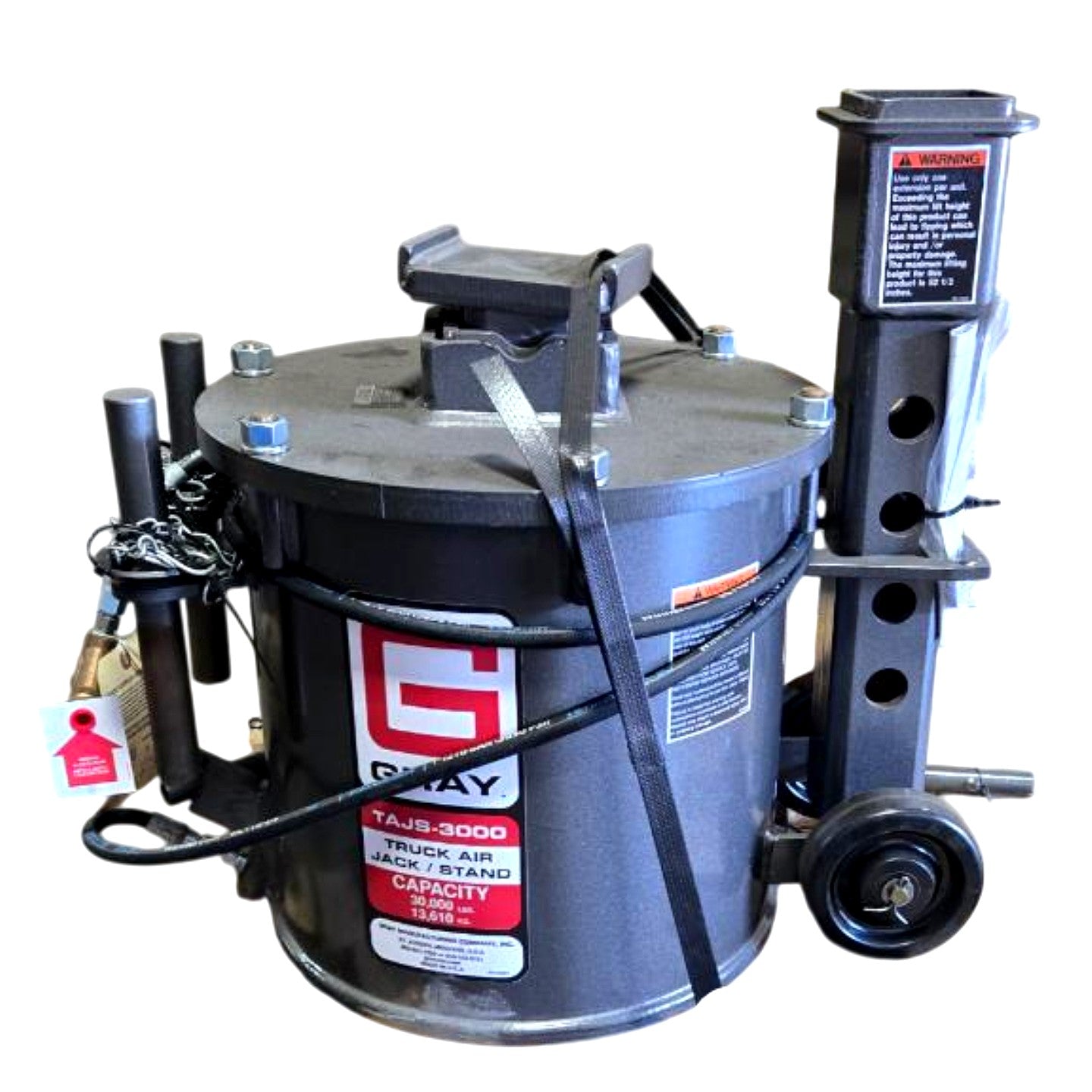 Gray TAJS-3000 pneumatic truck air jack/stand