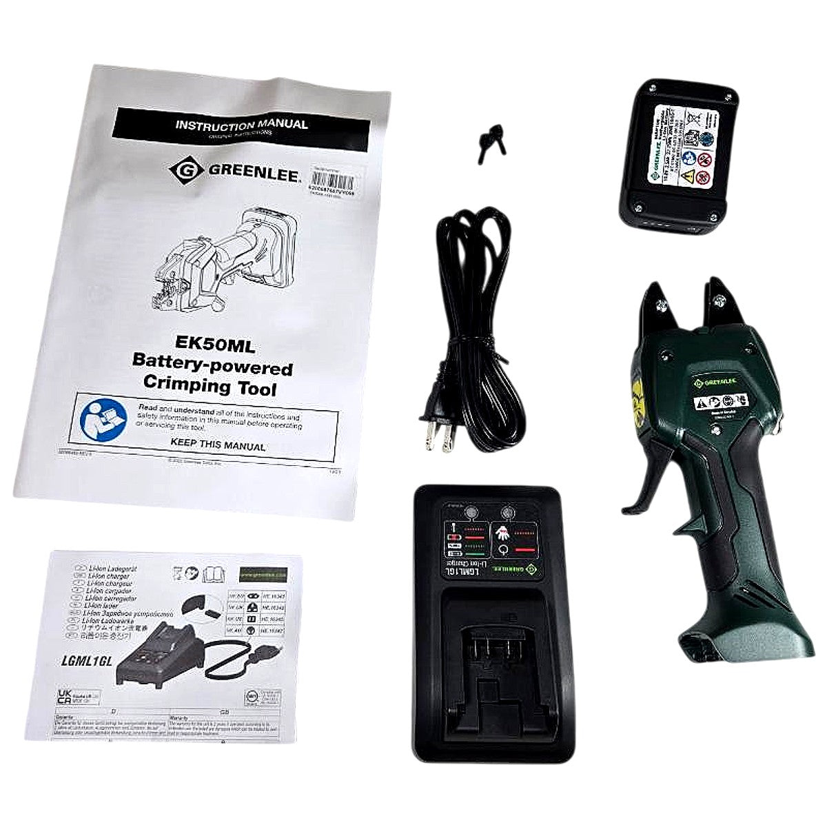 Greenlee EK50ML13811 cordless crimping tool