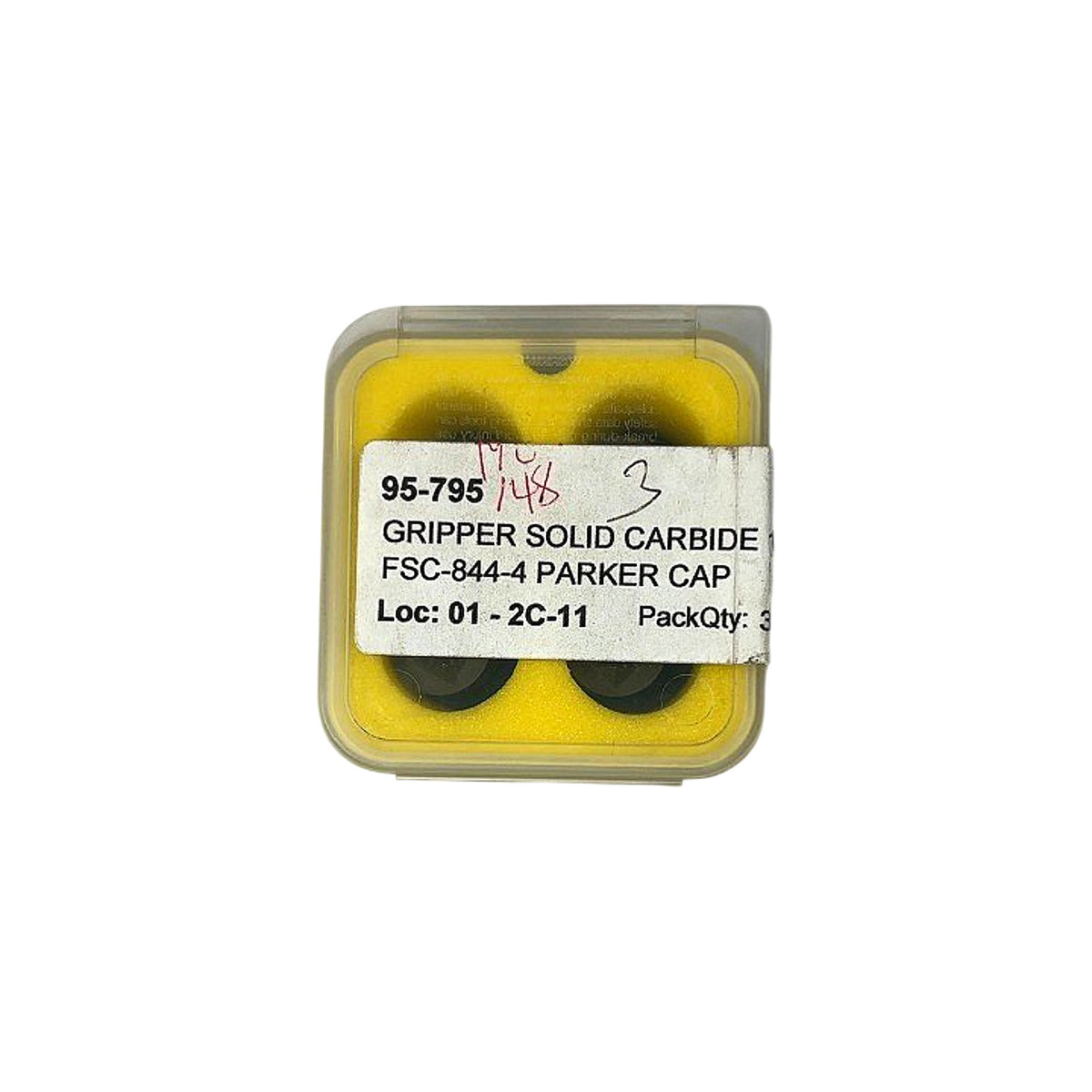 Gripper FSC-844-4 solid carbide gripper cap