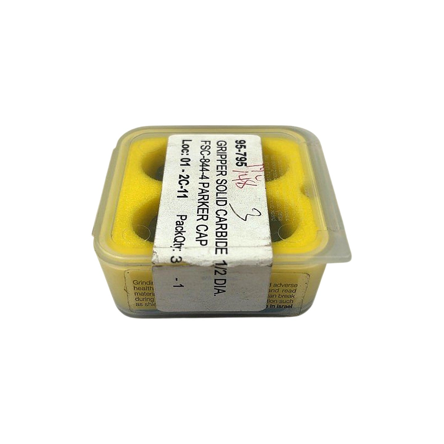 Gripper FSC-844-4 solid carbide gripper cap
